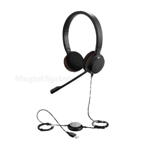 Jabra Evolve 20 Stereo Wired Headset