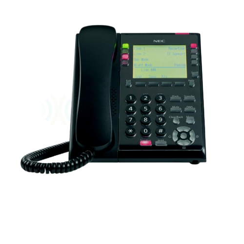 NEC BE116517 SL2100 IP7WW-8IPLD-C1 TEL(BK) Digital Phone in Dubai