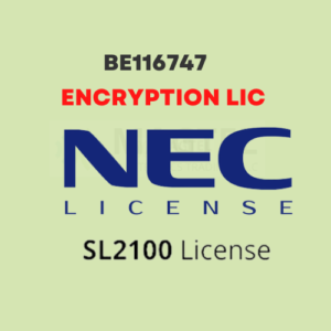 NEC SL2100 BE116747 Encryption License in Dubai