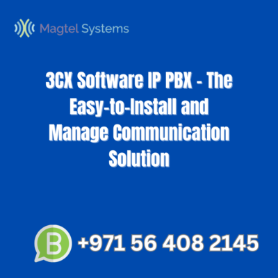 3CX Software IP PBX - Easy to install and manage