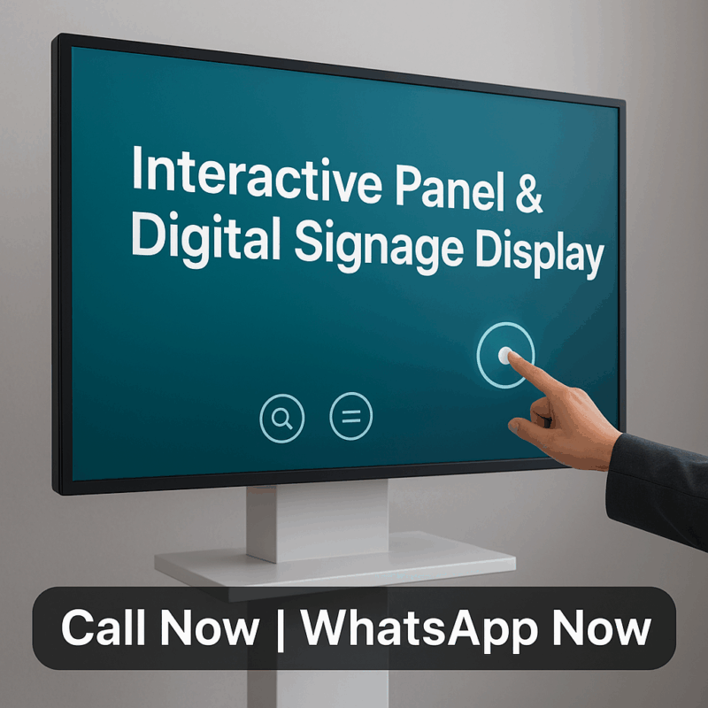 Interactive Panel & Digital Signage Display