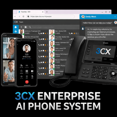 3CX ENTERPRISE AI PHONE SYSTEM Dubai UAE